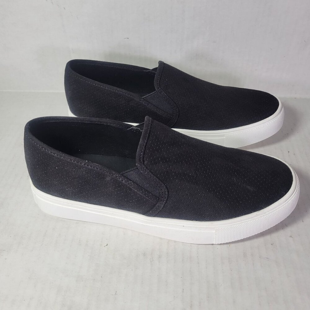 Steve Madden Women Zarayy Casual Resort Black Slip-On Sneakers Size 6 - Picture 5 of 8